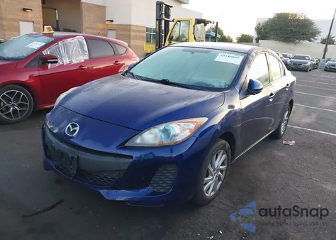 2012 Mazda Mazda3 I Touring from USA, damaged, VIN JM1BL1V84C1545055
